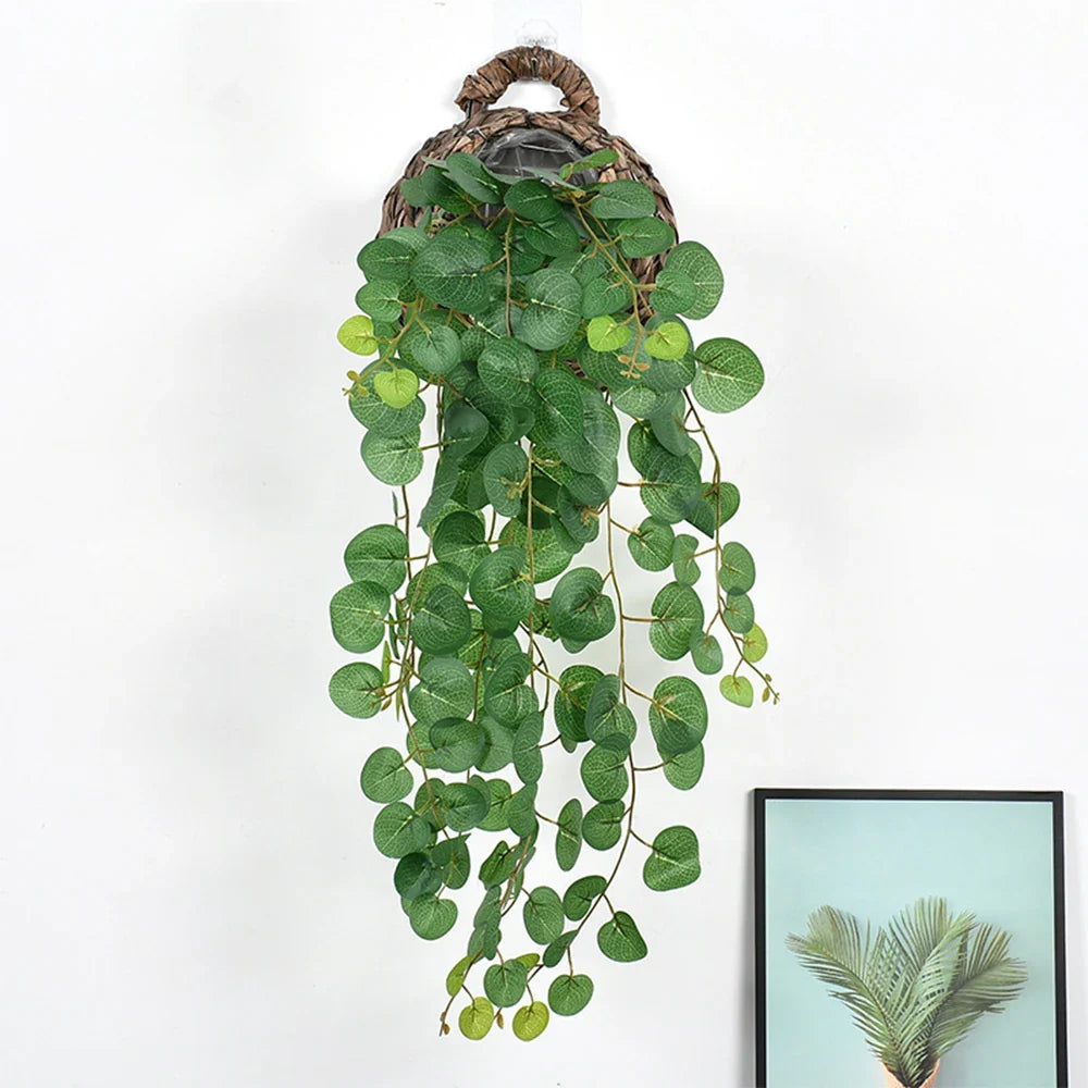 Dlight Decor Eucalyptus Begonia Vines for Hanging Garden and Wall Decor