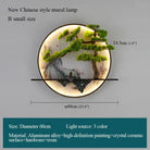 Dlight Decor Chinese Landscape LED Wall Glow Style B D60cm / 220V / CHINA|3 colors Wall Art