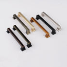 Light Luxury Bronze Cabinet Handles - Modern Drawer Pulls for Wardrobe and Kitchen Furniture Handles