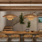 Retro Wabi - Sabi Rattan Pendant Light - Vintage Country Charm For Living Rooms Bedrooms Dining