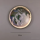 Dlight Decor Planet Mural Wall Light for Interiors Earth A 35cm / White light Wall Art