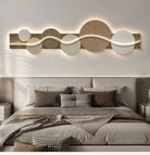 Dlight Decor Artistic Wood Crystal Wall Glow Light Wall Art