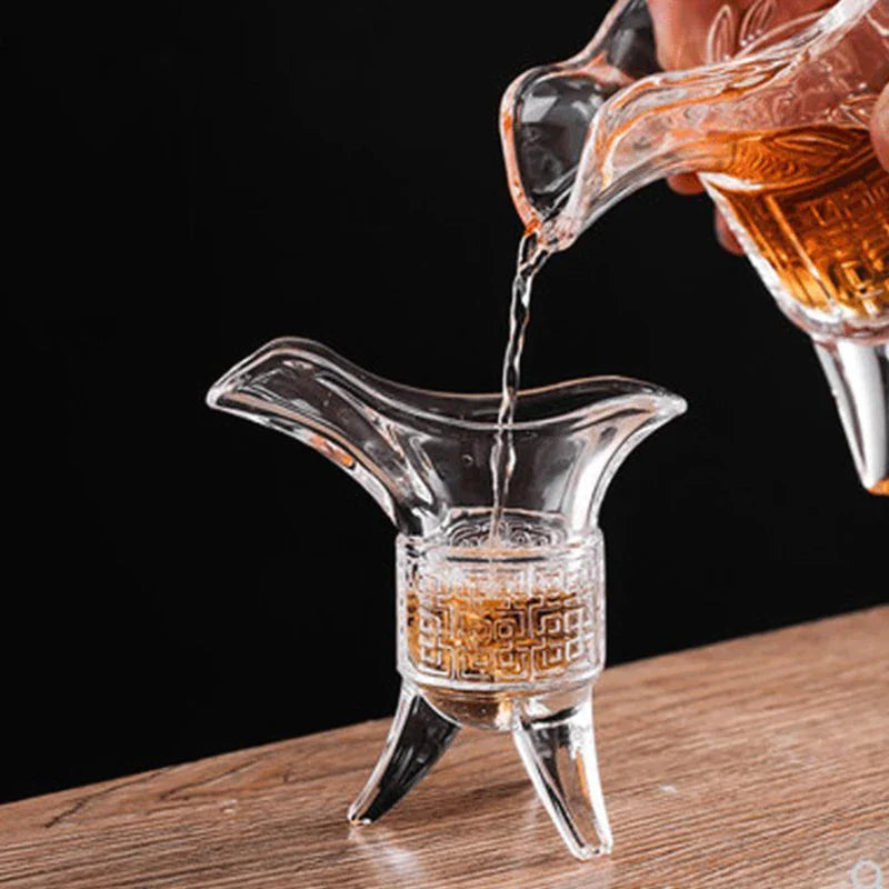 Dlight Decor 6pc Imperial Three-Foot Liquor Glass Set 20ml 6pcs / 20ml Cocktail Glasses