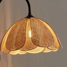 Korean Style Rattan Weaving Wall Lamp - Elegant Lighting For Foyers And Bedrooms Wall Lamp