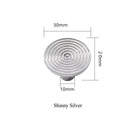 Gold Chrome Polished Gold Spiral Deco Furniture Handles – Modern Kitchen Cabinet and Wardrobe Pulls CH knob Handles