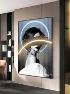 Dlight Decor Ceramic Art Wall Lamp for Interiors Wall Art