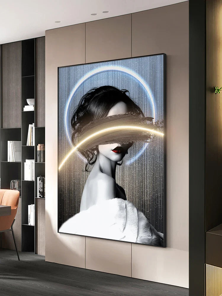 Dlight Decor Ceramic Art Wall Lamp for Interiors Wall Art