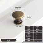 Modern Zinc Alloy Drawer Knobs - Single Hole Cabinet Handles for Dresser and Shoe Cabinets F Knobs