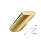 Gold Brass Wall Hook – Towel and Clothes Hanger for Bathroom and Bedroom Storage Round wall Hook