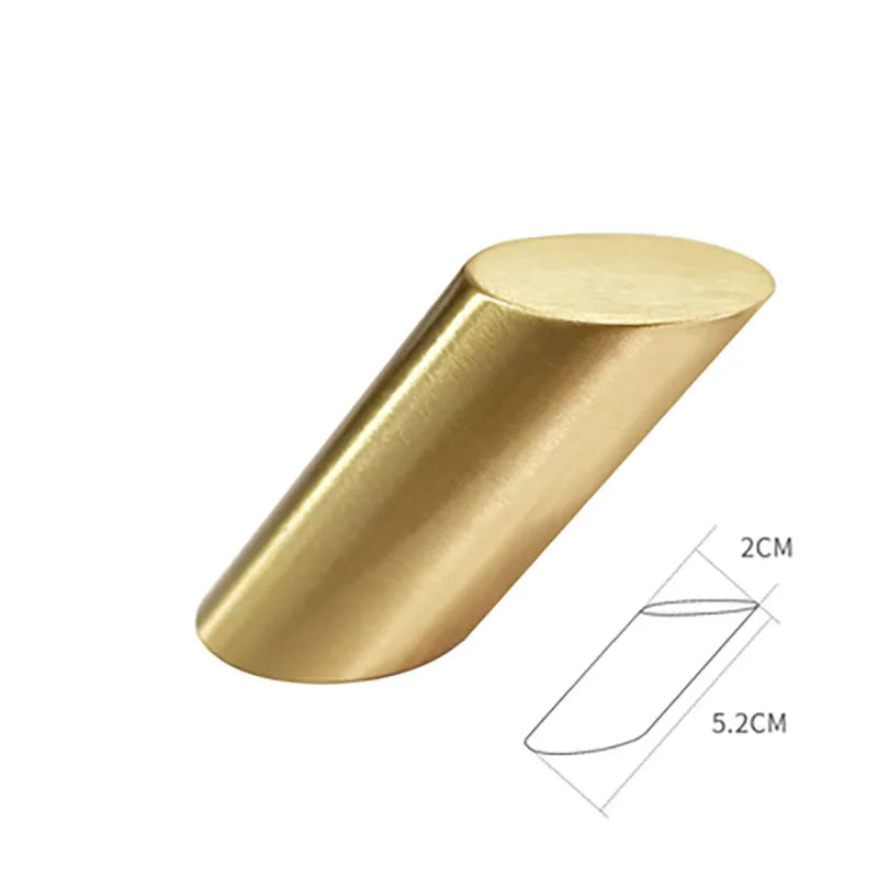 Gold Brass Wall Hook – Towel and Clothes Hanger for Bathroom and Bedroom Storage Round wall Hook