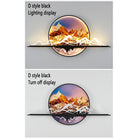 Dlight Decor Artistic Landscape Wall Glow Lamp Wall Art