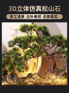 Dlight Decor 3D Wooden Landscape Wall Lamp Wall Art