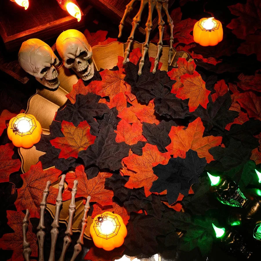 Dlight Decor Maple Leaves Set for Autumn Wall and Table Decor