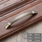 Antique Bronze Cabinet Knobs and Handles – Vintage Furniture Hardware 6630 96mm Handles