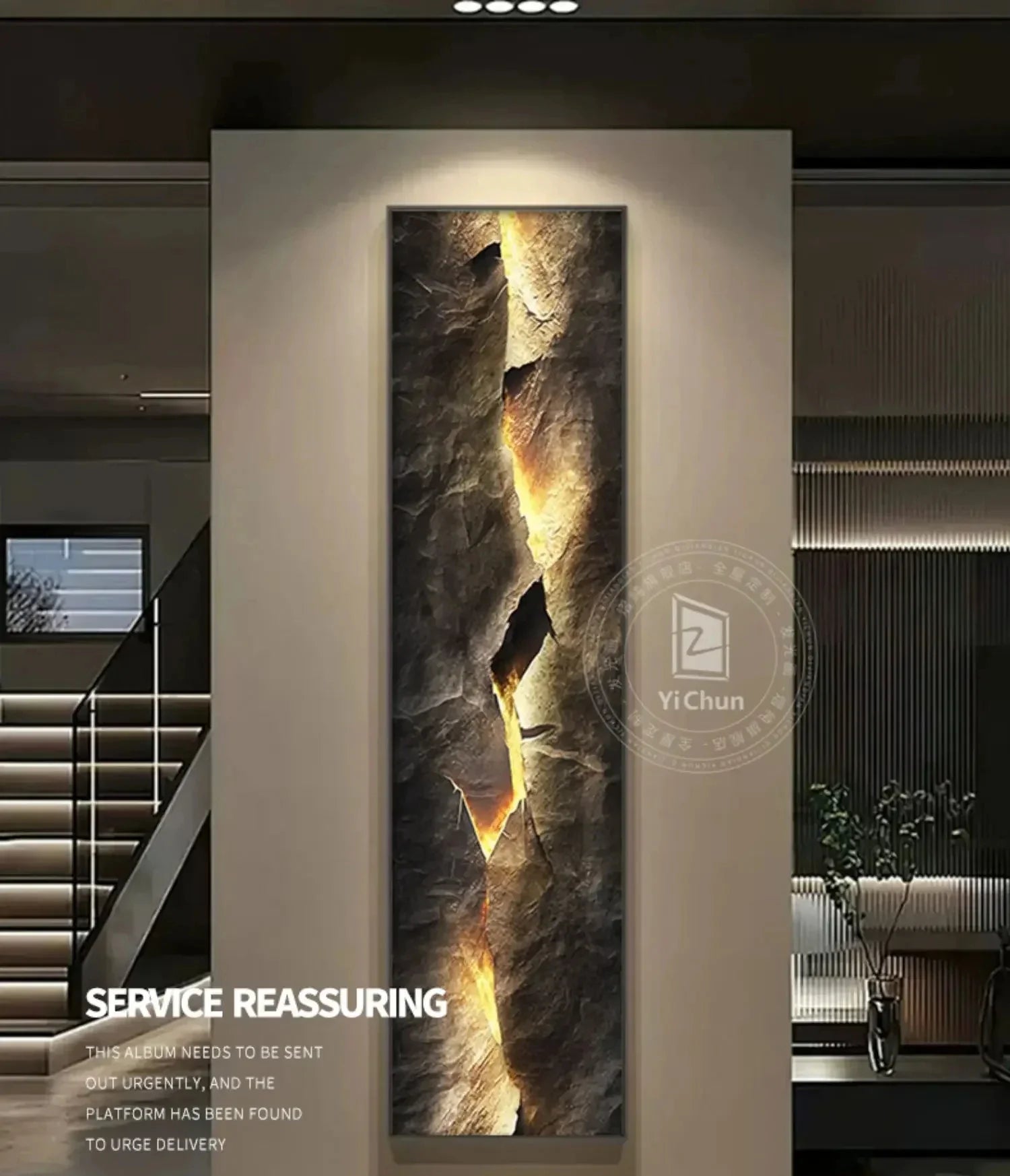 Dlight Decor 3D Painting Wall Lamp for Modern Homes Wall Art