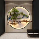 Dlight Decor Round 3D LED Wall Art Light Wall Art