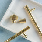 Nordic Handmade Brass Hammered Cabinet Handles – High-End Pulls for Drawers Wardrobes and Kitchen Furniture Knobs