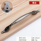 Antique Bronze Cabinet Handles - Vintage Zinc Alloy Drawer Pulls for Furniture 6604 128mm Handles