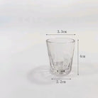 Dlight Decor 6pc Mini One-Sip Glass Set for Tea & Wine 20ml / 6pcs Cocktail Glasses