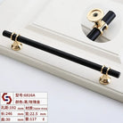 Modern T-Bar Cabinet Knobs and Handles – Sleek and Decorative Design Black rose gold 192 Handles