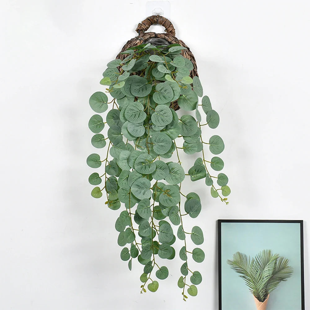 Dlight Decor Eucalyptus Begonia Vines for Hanging Garden and Wall Decor