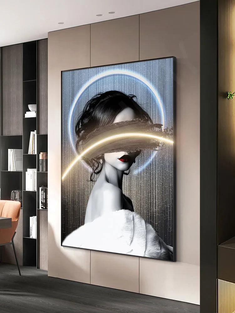 Dlight Decor Ceramic Art Wall Lamp for Interiors Wall Art