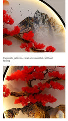 Dlight Decor Round 3D LED Wall Art Light Wall Art