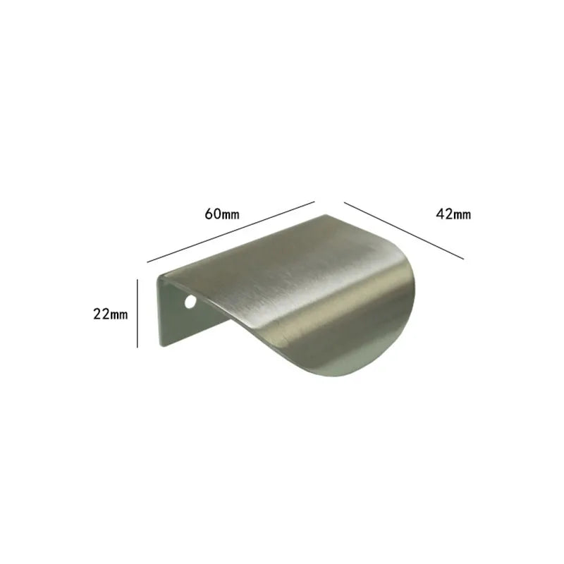 Leaf Shape Brass Handles – Hidden Knobs for Furniture Drawer Dresser and Wardrobe TS-3002-S60 Knob