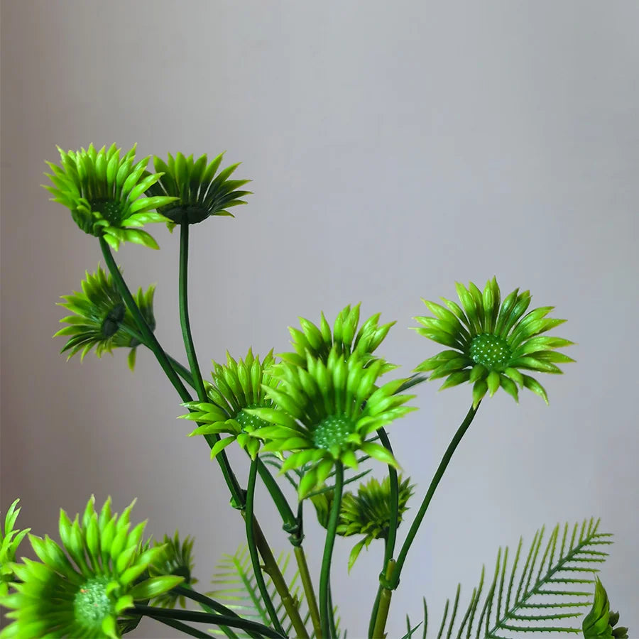 Dlight Decor 37cm Eucalyptus Money Plant Branch for Home and Garden Decor