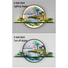 Dlight Decor Artistic Landscape Wall Glow Lamp Wall Art