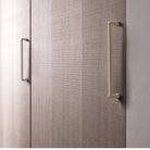 Modern European Gold and Gray Cabinet Handles - Zinc Alloy Drawer Knobs and Door Pulls for Furniture Handles