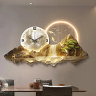 Dlight Decor Nordic Clock Wall Art for Modern Homes Wall Art