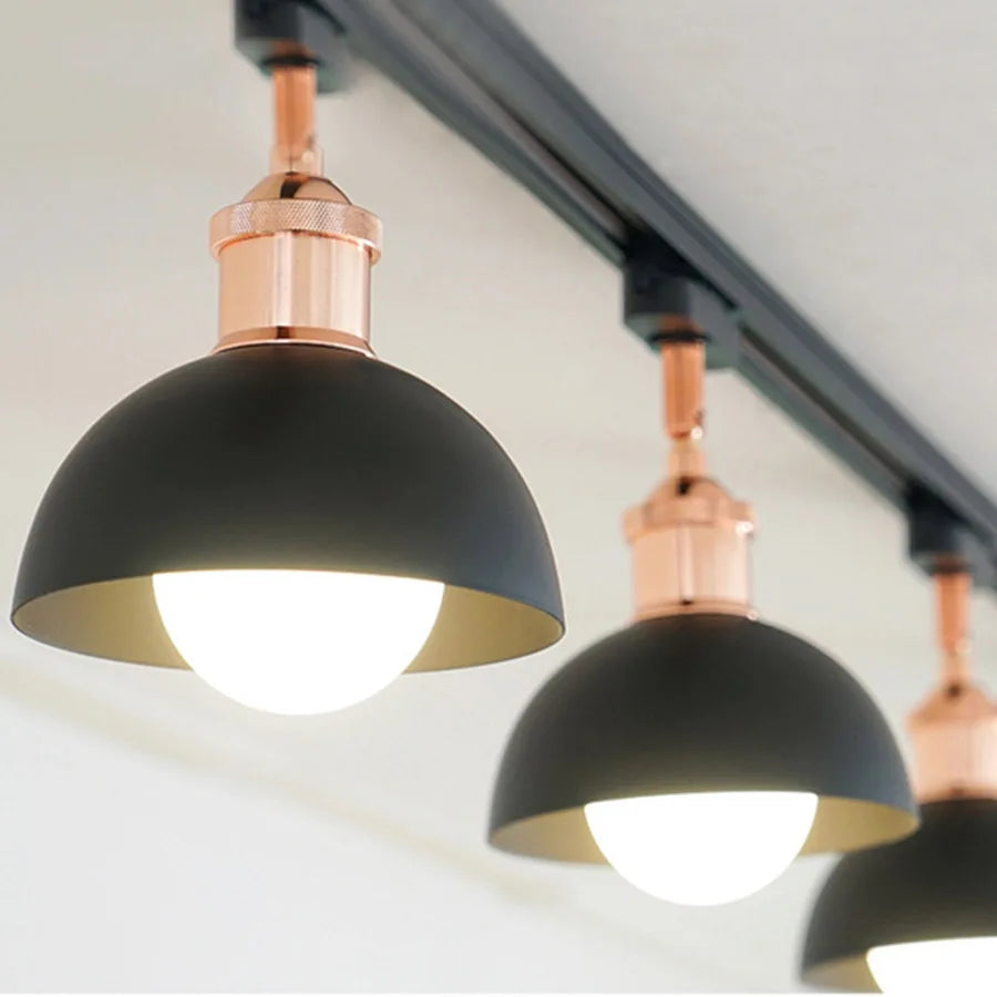 E27 Nordic LED Track Light - Adjustable Spotlight for Commercial and Residential Spaces ceiling light