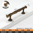 Antique Bronze Cupboard Door Handles – Retro Furniture Pulls 5030 96mm