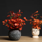 Dlight Decor 33cm Four Leaf Clover Plant with Bell Tree Leaves for Home and Party Decor