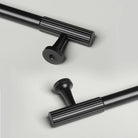 Black Vertical Line Brass Furniture Handles – Cabinet Drawer Knobs and Wardrobe Pulls Handles