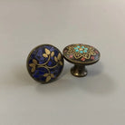Ethnic Style Brass Art Handles – Vintage Cabinet and Drawer Pulls with Nepalese Craftsmanship Handles