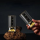 Dlight Decor 50ml/100ml Golden Mountain Shot Glass Thick Bottom Luxury Spirits Cup