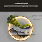 Dlight Decor Chinese Landscape LED Wall Glow Wall Art