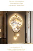 Dlight Decor Elk Mural LED Wall Light Pendant Wall Art