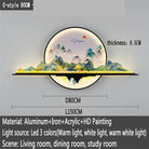 Dlight Decor Artistic Landscape Wall Glow Lamp C L150CM / M / CHINA|3 colors Wall Art