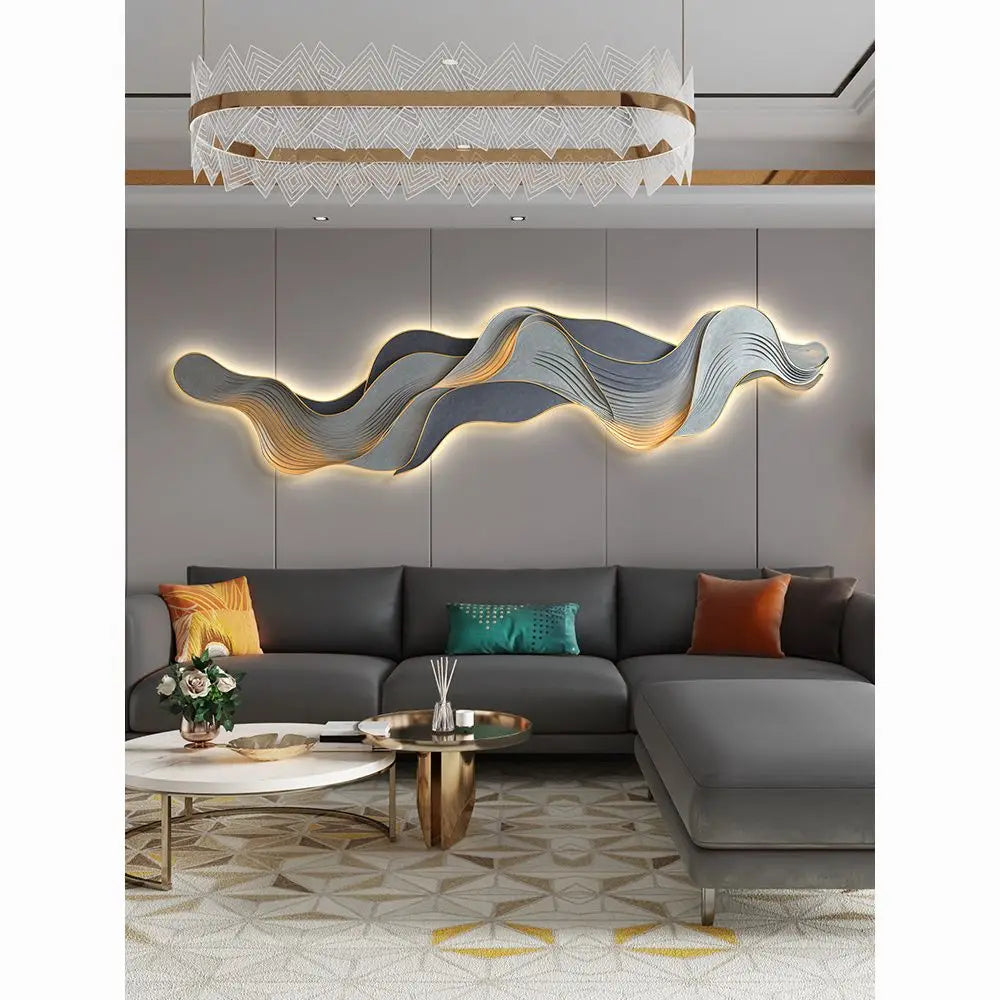 Dlight Decor Mountain LED Wall Art Light Panel Wall Art