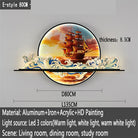 Dlight Decor Artistic Landscape Wall Glow Lamp F L135CM / M / CHINA|3 colors Wall Art