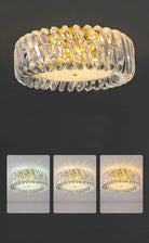 Olivia’s Art Deco Crystal Glass Led Chandelier Chandelier