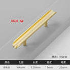 Modern Gold Kitchen Cupboard Drawer Handles – Chinese Style Decorative Knobs X691-64 Handles