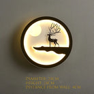 Dlight Decor Nordic Character Glow Wall Lamp 2 / 24X24X4 / 5500-7000K|18-25W Wall Art