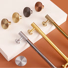 Gold Chrome Polished Gold Spiral Deco Furniture Handles – Modern Kitchen Cabinet and Wardrobe Pulls Handles