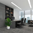 Dlight Decor 75cm Monstera Tree Branch with 24 Tropical Leaves