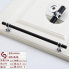 Modern T-Bar Cabinet Knobs and Handles – Sleek and Decorative Design Black silver 224 Handles