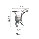 Dlight Decor 6pc Imperial Three-Foot Liquor Glass Set 20ml 6pcs / 20ml Cocktail Glasses